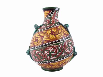 Grande Vaso in Terracotta Invetriata