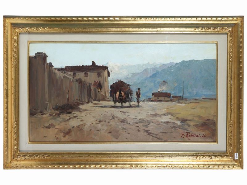 Ferruccio Rontini - Paesaggio 1936