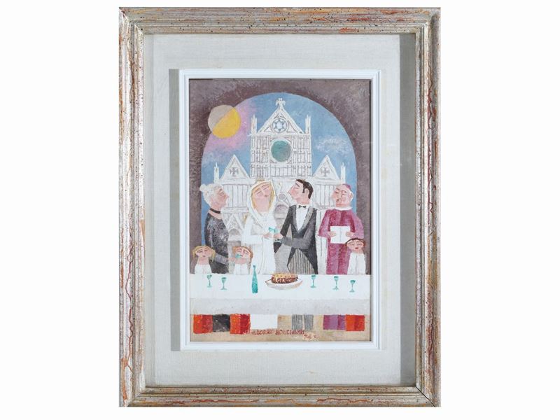 Adorno Bonciani - Matrimonio 1974