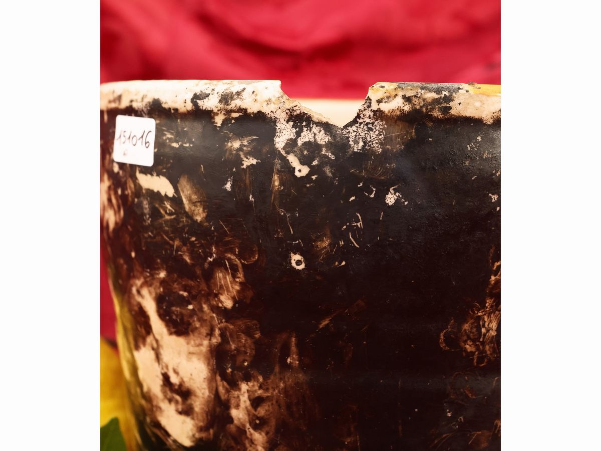 Antonio Mancini - Vaso in Terracotta