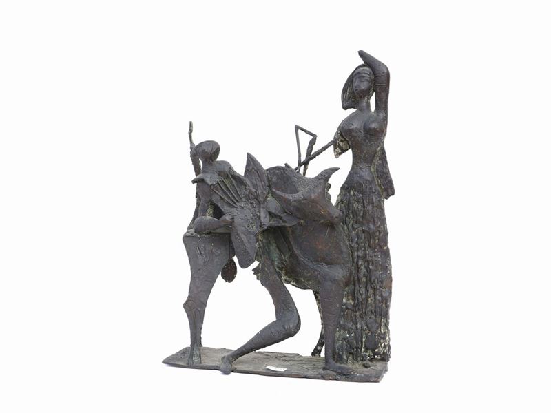 Plinio Tammaro - Scena di Tauromachia 1963