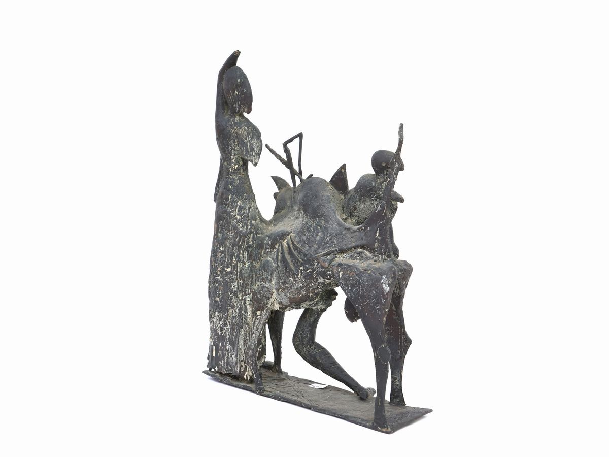 Plinio Tammaro - Scena di Tauromachia 1963