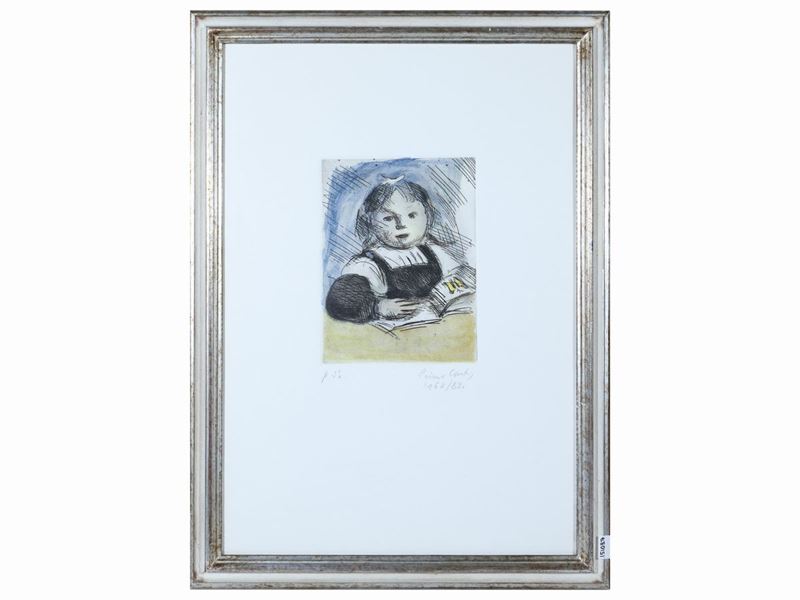 Primo Conti - Ritratto di Bambina