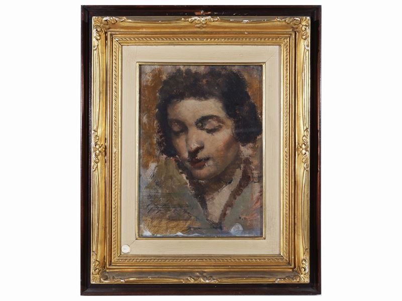 Ugo Capocchini - Ritratto Femminile, Anni Venti/trenta