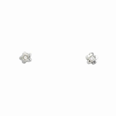Orecchini in Oro Bianco con Diamanti