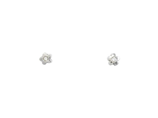 White gold earrings with diamonds  - Auction Jewels and Watches - Maison Bibelot - Casa d'Aste Firenze - Milano