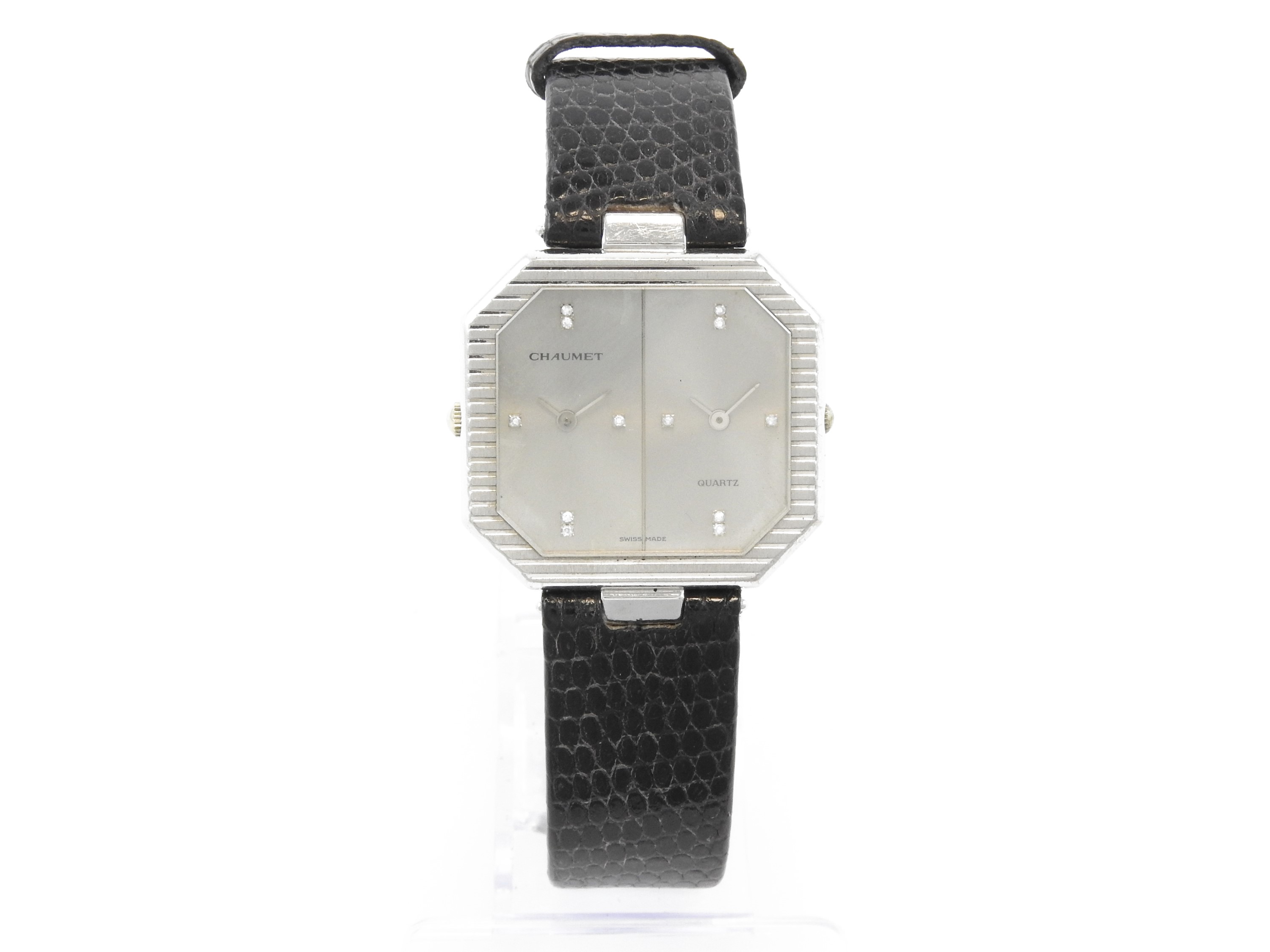 Chaumet, Orologio da Polso per Donna Dual Time in Oro Bianco