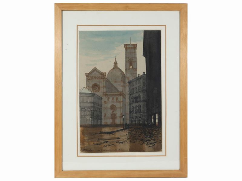 Abramo Scortecci - Piazza San Giovanni 1966