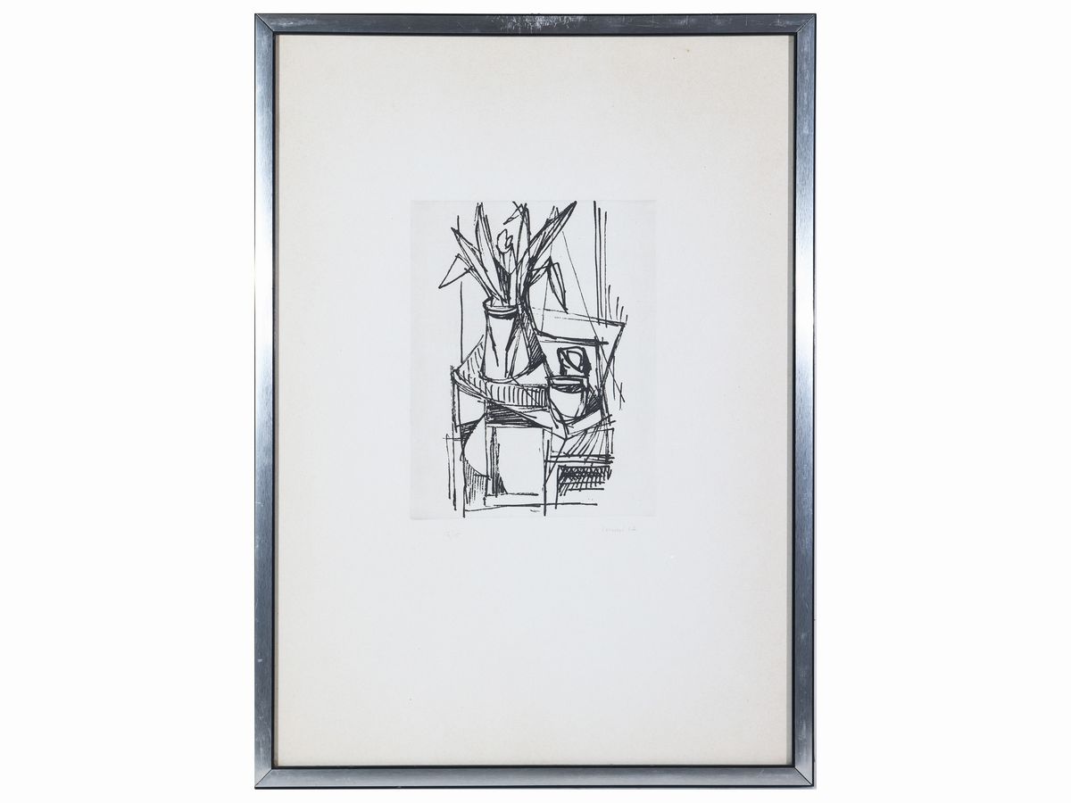 Gualtiero Nativi - Nature Morte con Vasi di Fiori 1946 e 1947