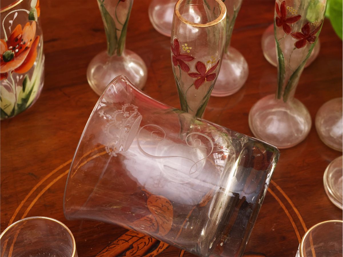 Assortimento di Bicchieri in Vetro per Aperitivo