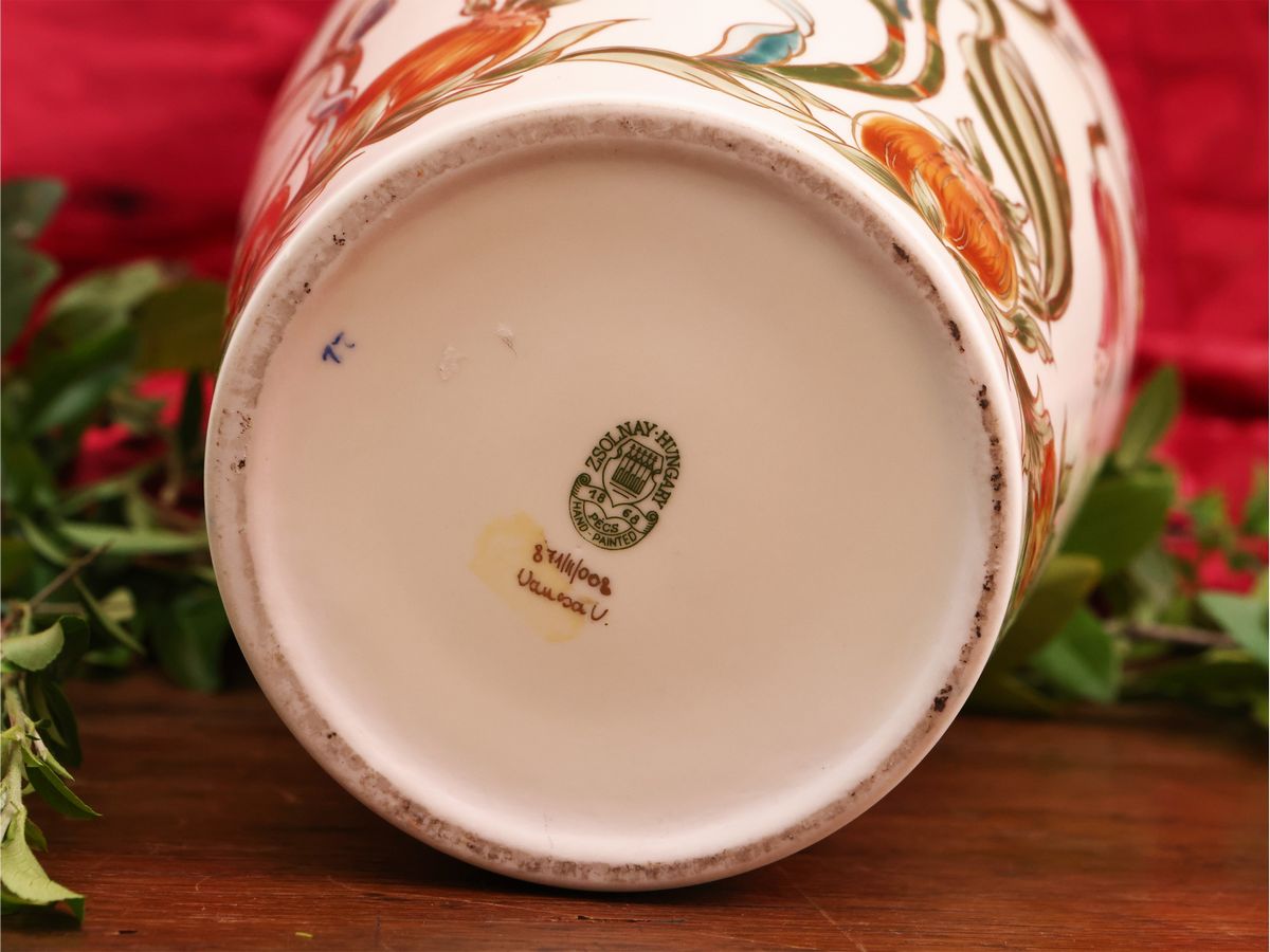 Vaso in Porcellana, Zsolnay Ungheria
