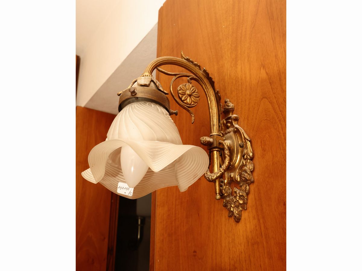 Piccolo Lampadario a Paniere