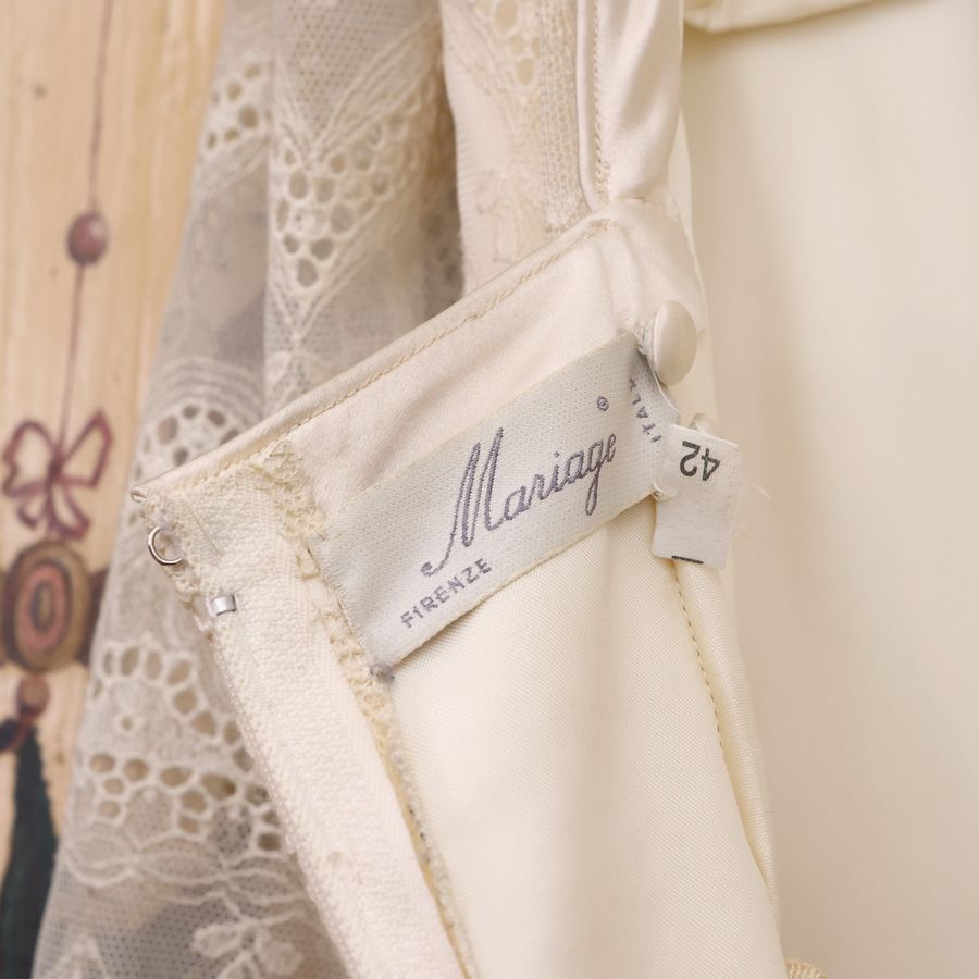 Abito da Sposa in Pizzo di Sangallo, Atellier Mariage Firenze