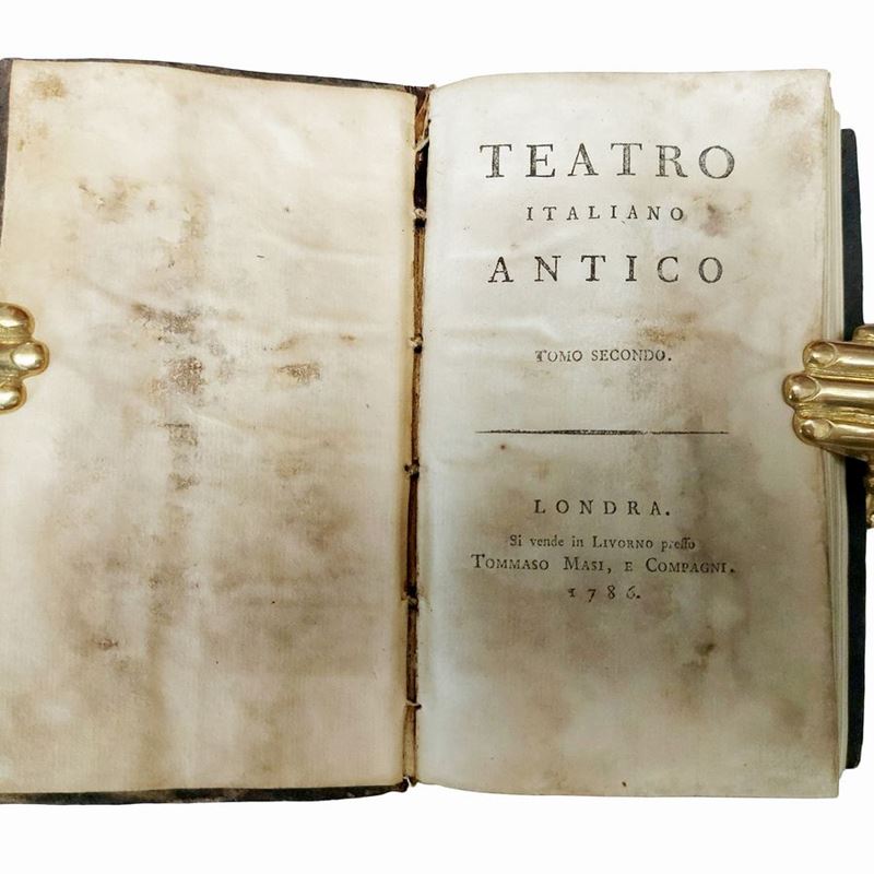 Teatro Italiano Antico - Tomo Secondo
