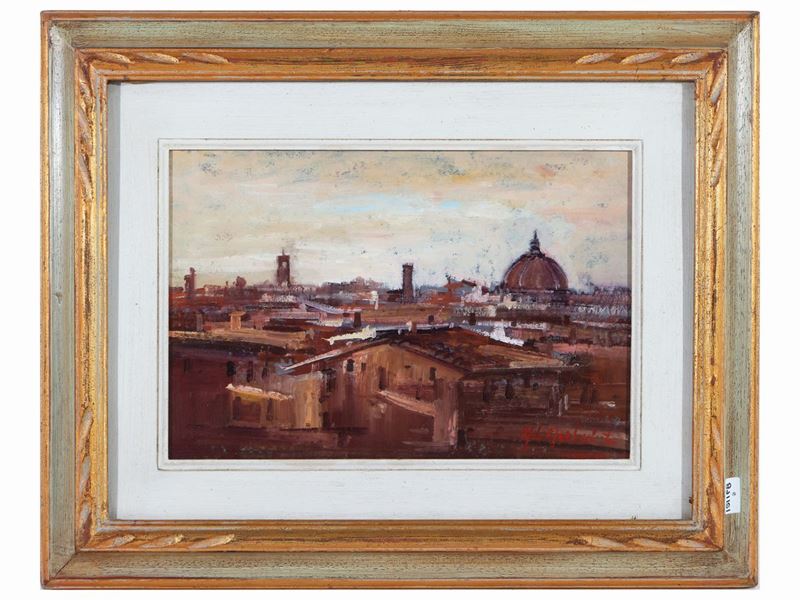 Norberto Martini - Veduta di Firenze