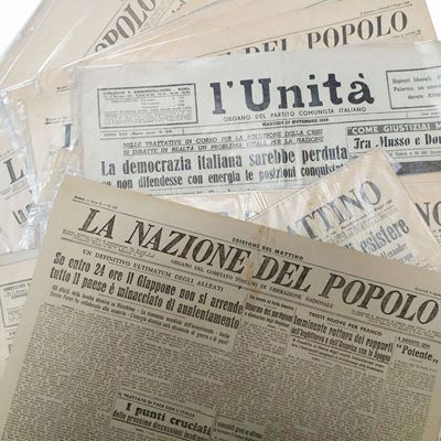 La Nazione del Popolo, Fascicoli Sparsi, Annate 1944-1946