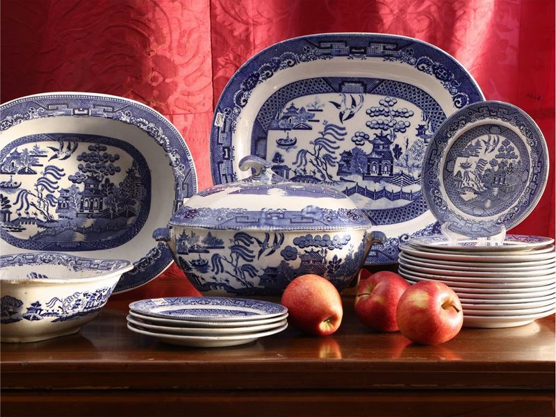 Servizio di Piatti in Terraglia, Società Ceramica Richard