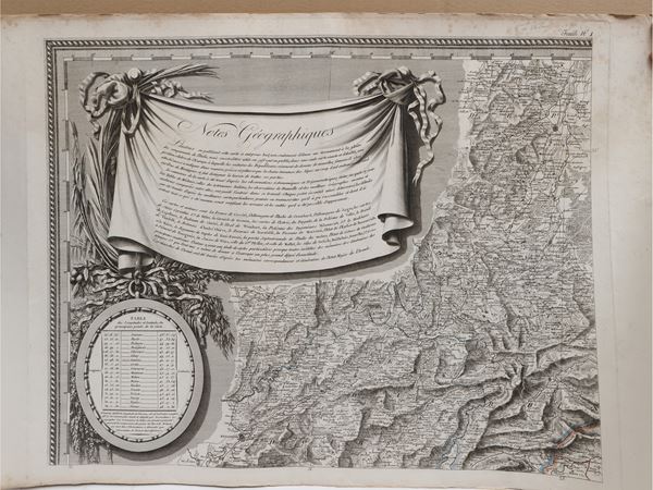 Louis Albert Guillain Bacler D'Albe - Carte générale du théâtre de la guerre en Italy et dans les Alpes 1798-1802. Sheet no. 1
