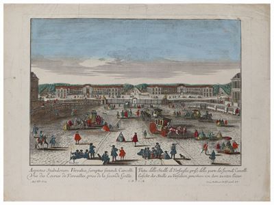 Tre Vues D'optiques di Versailles