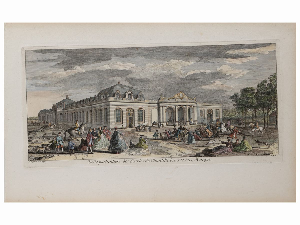 Tre Vues D'optiques di Versailles