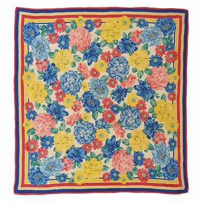 Christian Dior Foulard a Fiori