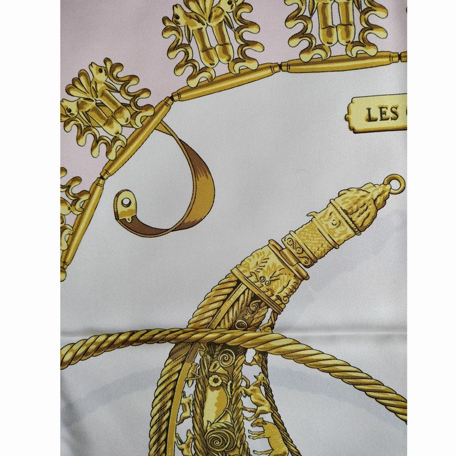 Hermès Foulard "les Cavalier D'or" Vladimir Rybaltchenko