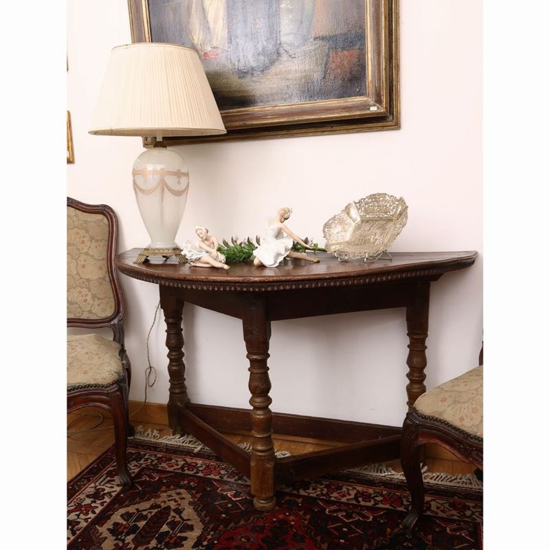 Console in Legno di Olmo