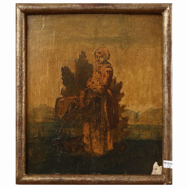 Scuola Veneta del XVIII Secolo - Personaggi Settecenteschi
