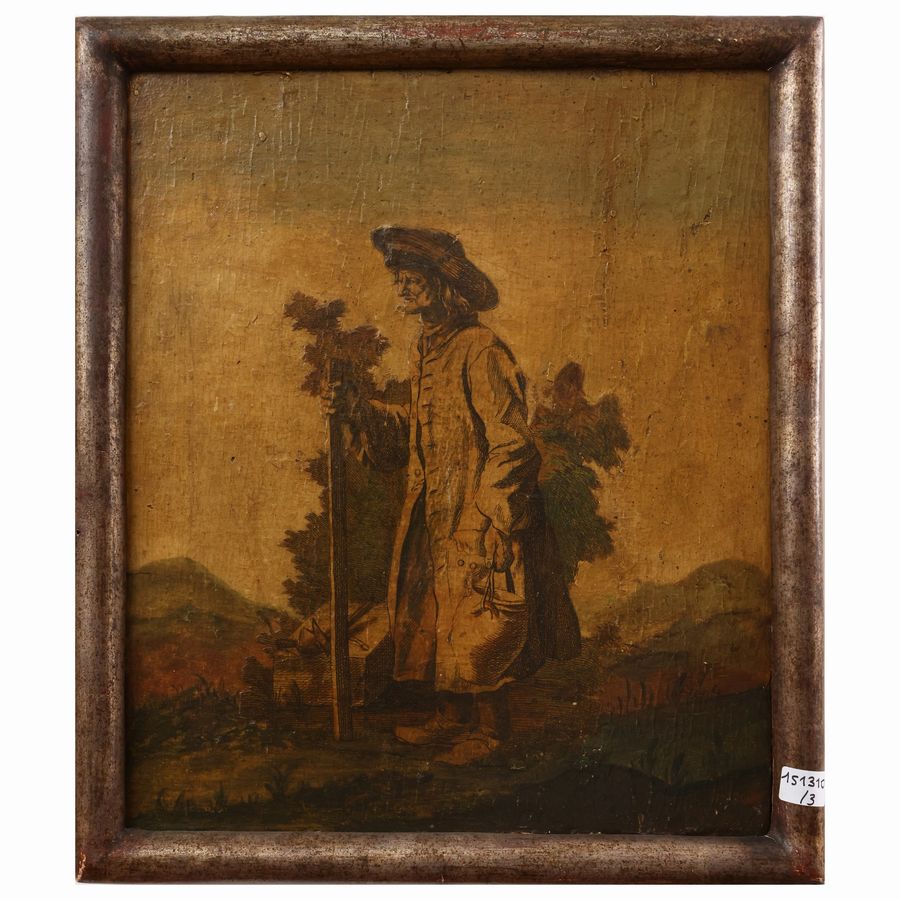 Scuola Veneta del XVIII Secolo - Personaggi Settecenteschi