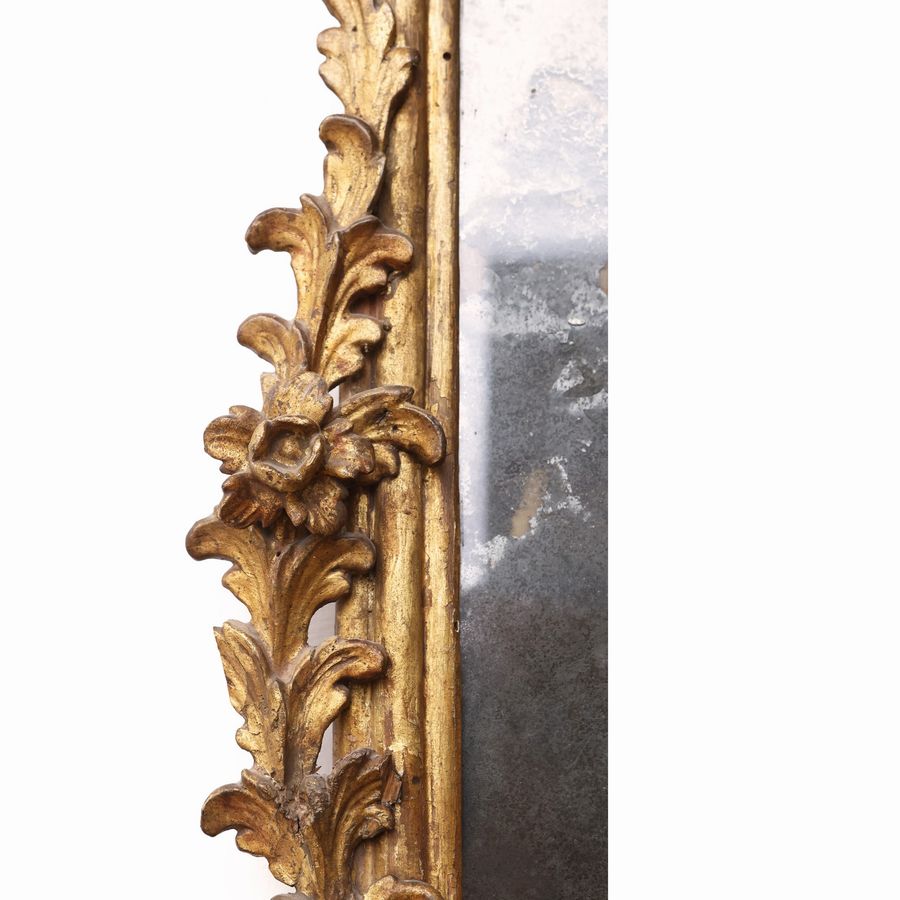Coppia di Specchiere a Ventola in Legno Dorato