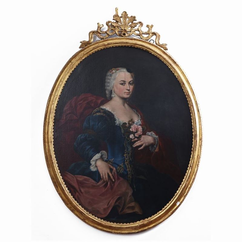 Scuola Veneta del XVIII Secolo - Ritratto di Mariana Pelter