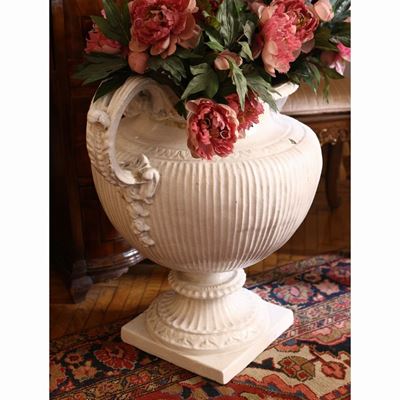 Grande Vaso in Terracotta Smaltata