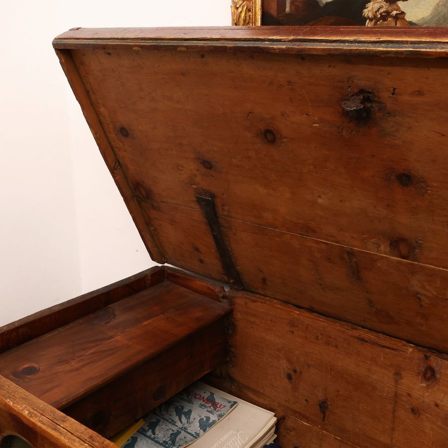 Cassapanca Tirolese in Legno Tenero