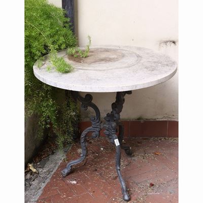 Tavolino da Giardino in Ghisa