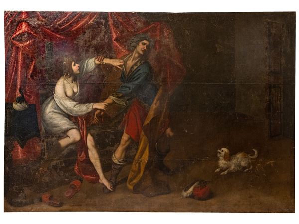 Bottega di Giovanni Bilivert - Giuseppe e la moglie di Putifarre, da Giovanni Bilivert