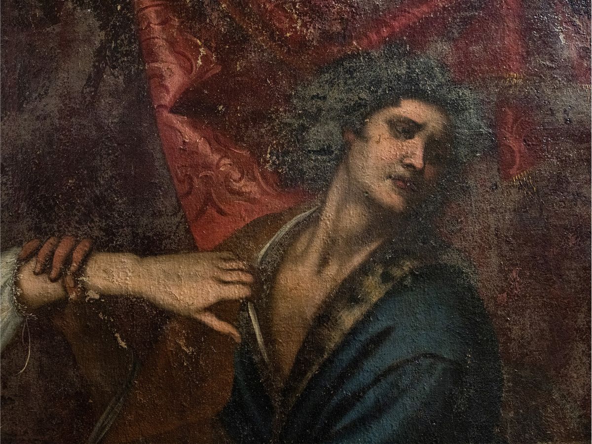 Bottega di Giovanni Bilivert - Giuseppe e la Moglie di Putifarre, da Giovanni Bilivert