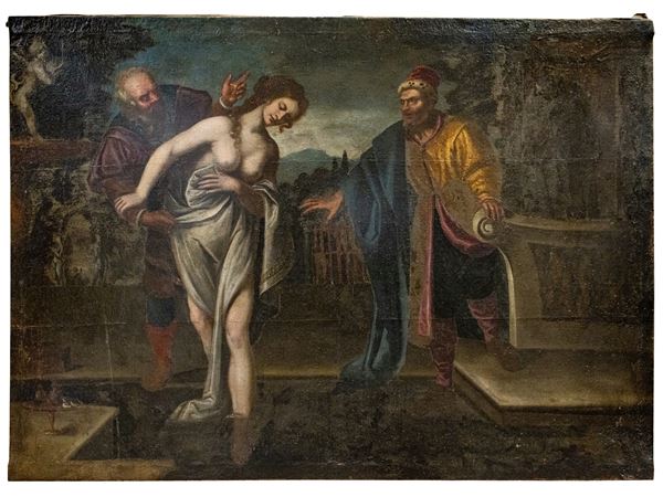 Bottega di Giovanni Bilivert - Susanna and the Elders