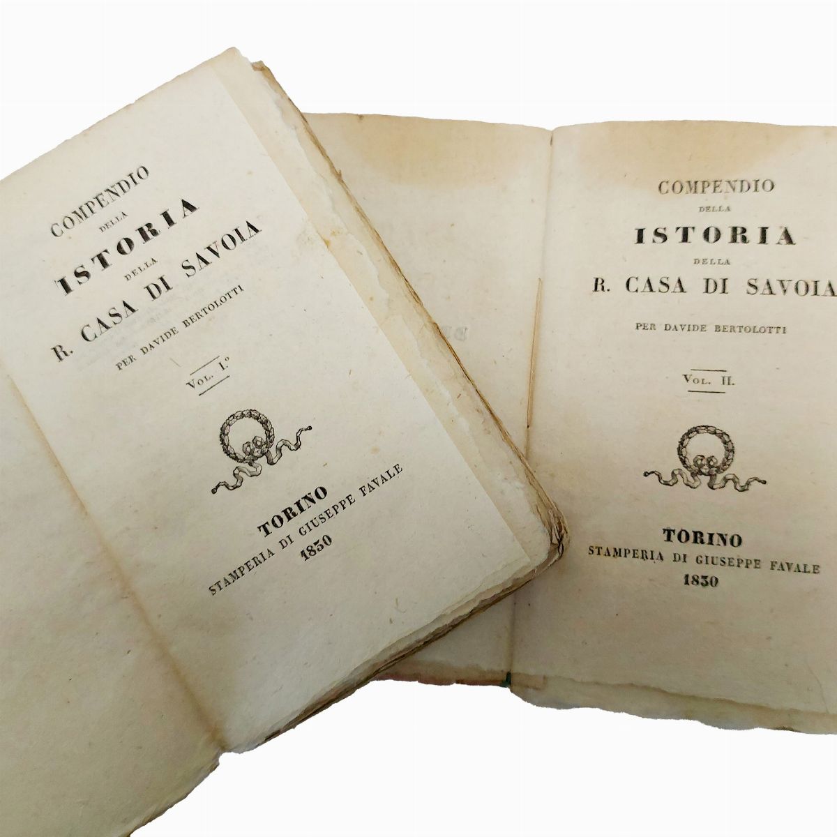 Davide Bertolotti - Compendio della Istoria della Real Casa di Savoia