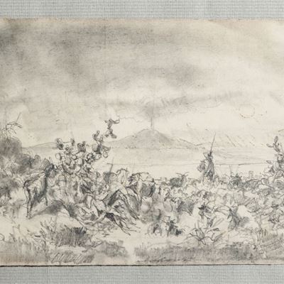 Scena di Caccia - Scene di Guerra, Paesaggi con Personaggi