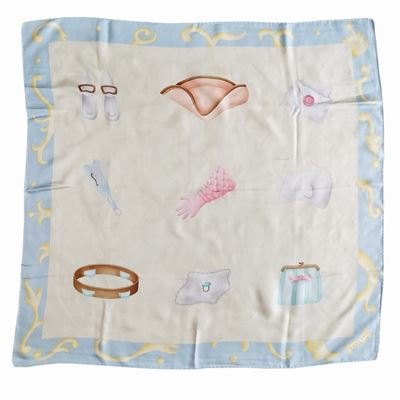 Bulgari Foulard in Seta di Davide Pizzigoni