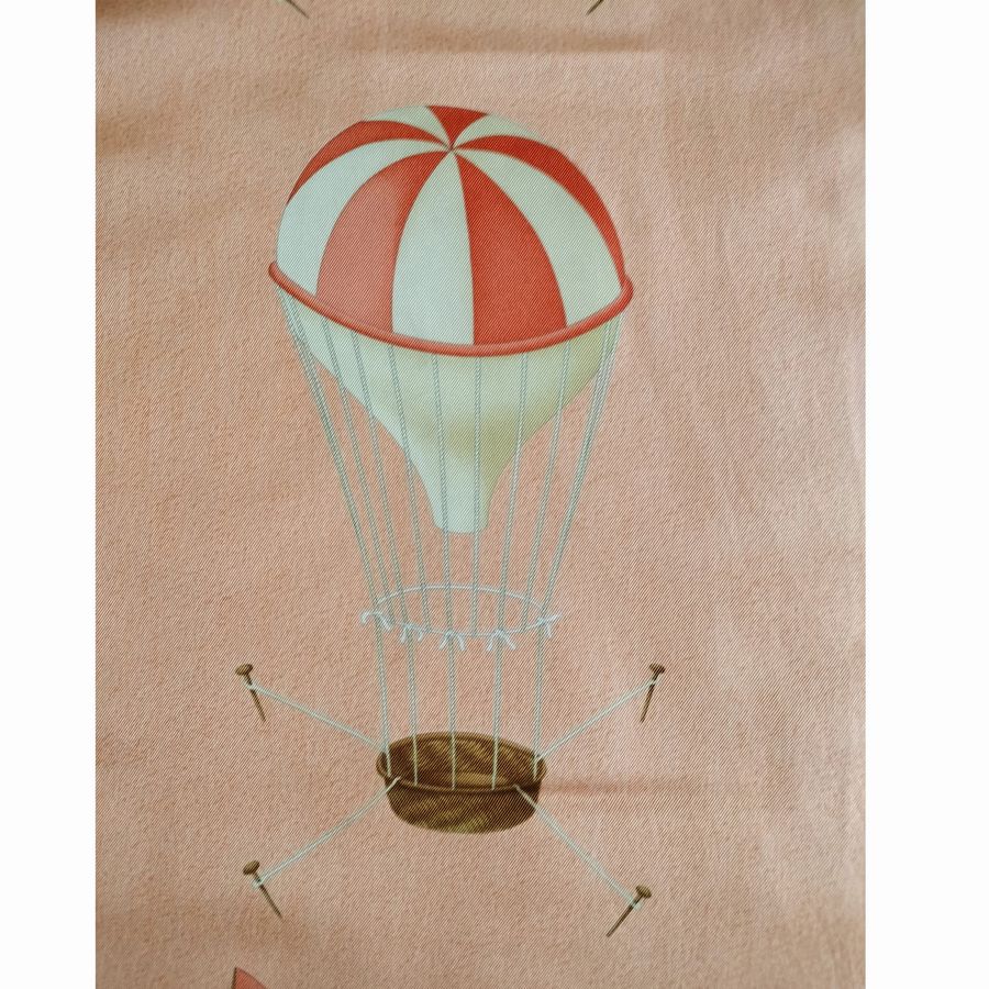 Bulgari Foulard in Seta "mongolfiere" di Davide Pizzigoni