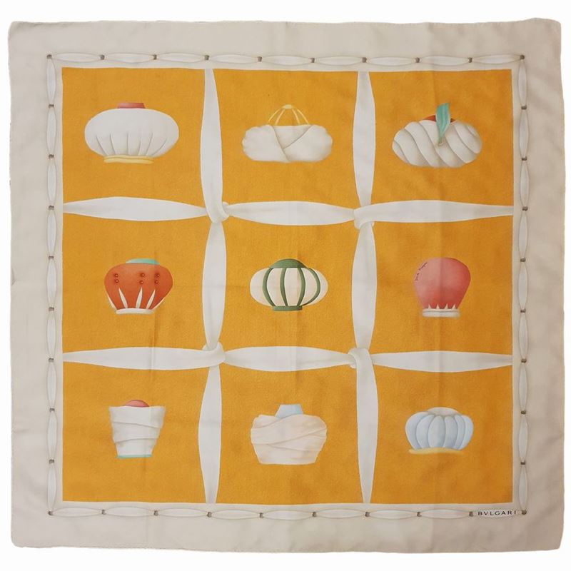 Bulgari Foulard "borsette" di Davide Pizzigoni