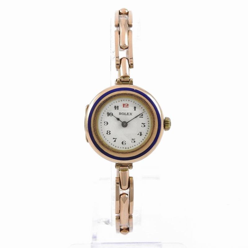 Orologio da Polso per Donna Rolex in Oro Rosa 375/1000