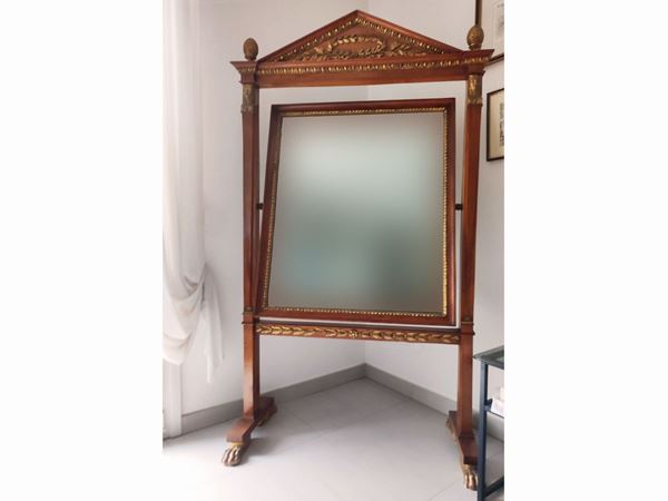 Psyche mirror in cherry