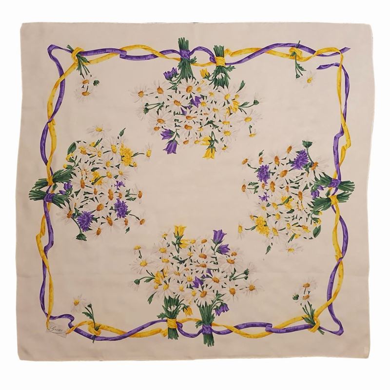 Gucci Foulard a Fiori