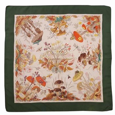 Gucci Foulard "funghi" di V.accornero