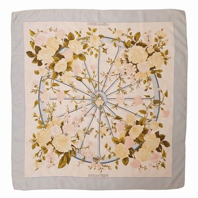 Hermès Foulard "romantique" di Maurice Tranchant