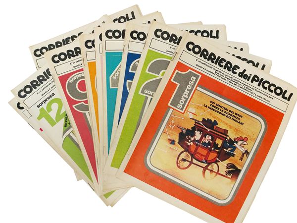 100 issues of Corriere dei Piccoli (1977-1979)