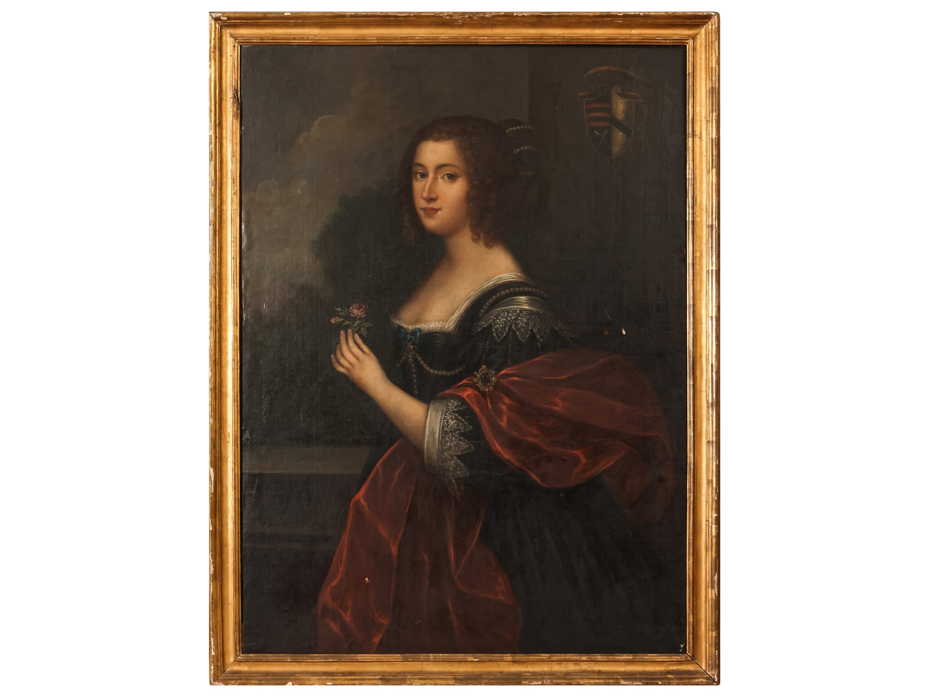 Scuola Fiamminga - Ritratto di Gentiluomo in Armatura e Ritratto di Gentildonna