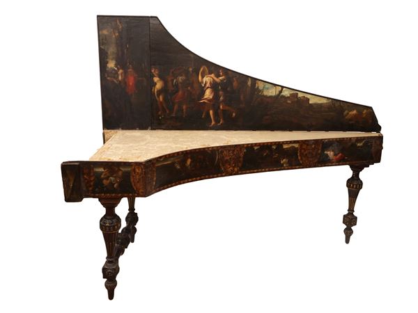 Scuola veneta del XVII secolo - Harpsichord, Tuscany, first half of the 17th century